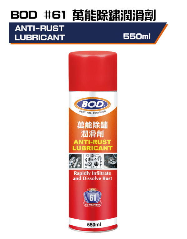 萬能除鏽潤滑劑550ml